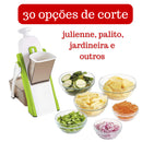 Cortador e Fatiador Multifuncional com Lâminas Inox – 8 Tipos de Corte para Cozinhar com Agilidade e Precisão!