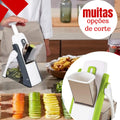 Cortador e Fatiador Multifuncional com Lâminas Inox – 8 Tipos de Corte para Cozinhar com Agilidade e Precisão!