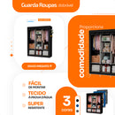 Guarda Roupa Dobrável Organizador Roupas Closet Roupeiro