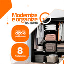 Guarda Roupa Dobrável Organizador Roupas Closet Roupeiro