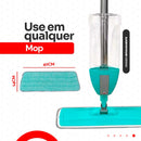 KIT 2 Refils de Microfibra Verde para Mop Spray – Limpeza Profunda Sem Esforço, Sem Riscos e com Sustentabilidade!