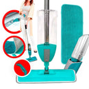 Mop Spray 3 em 1 com Reservatório 400ml – Limpeza Rápida e Eficiente: Lava, Enxágua e Seca Sem Esforço!