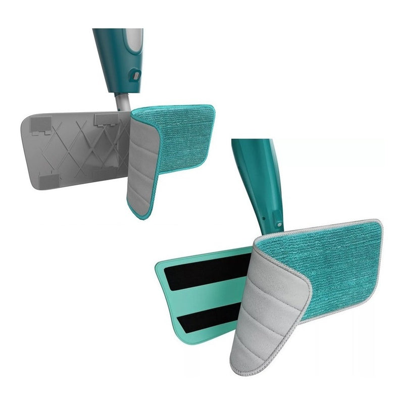 Mop Spray 3 em 1 com Reservatório 400ml – Limpeza Rápida e Eficiente: Lava, Enxágua e Seca Sem Esforço!