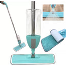 Mop Spray 3 em 1 com Reservatório 400ml – Limpeza Rápida e Eficiente: Lava, Enxágua e Seca Sem Esforço!