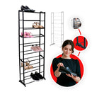 Sapateira Organizadora 10 Andares 20 Pares de Sapato Desmontável