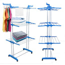 Varal de Chão Retrátil 3 Andares com Rodinhas – Organização e Praticidade para Seu Lar!